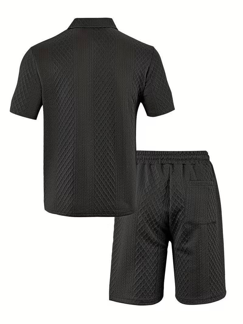 Conjunto Riviera Elite | Textura Premium 3D y Frescura Absoluta en Verano