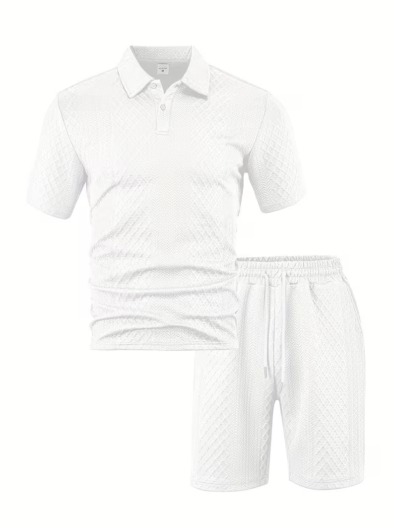 Conjunto Riviera Elite | Textura Premium 3D y Frescura Absoluta en Verano