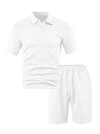 Conjunto Riviera Elite | Textura Premium 3D y Frescura Absoluta en Verano