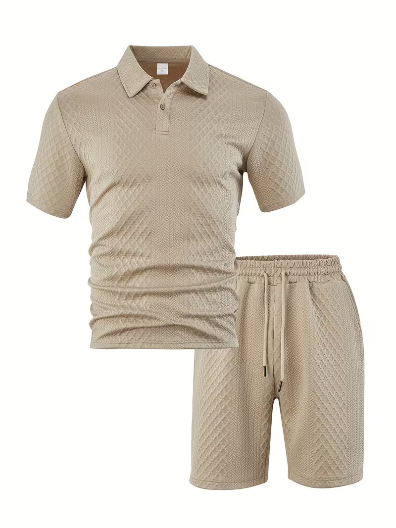 Conjunto Riviera Elite | Textura Premium 3D y Frescura Absoluta en Verano