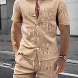 [BUY 1 GET 1 FREE] Lisbon Premium Shirt & Shorts Set