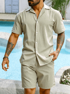 [BUY 1 GET 1 FREE] Zurich Premium Shirt & Shorts Set